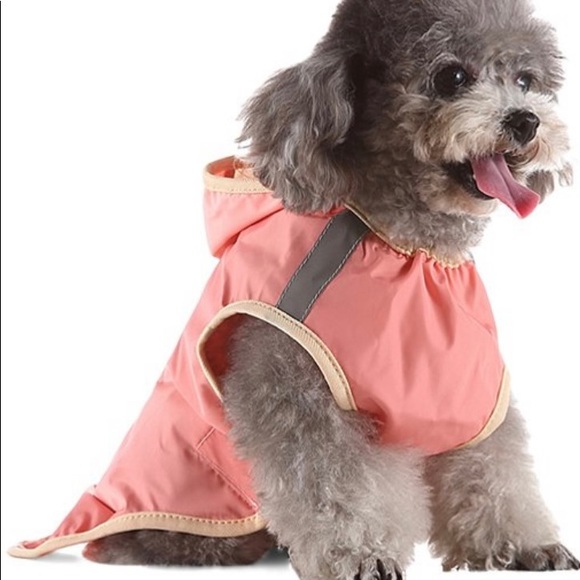 NWT Pink Reflective Raincoat - Picture 2 of 9